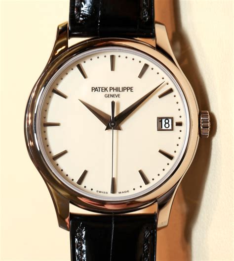 patek philippe men's calatrava watch|patek calatrava price.